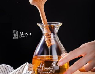 عسل خوری هیوا مایا: طعم اصیل عسل در ظروف شیک
