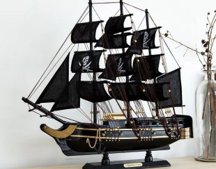 خرید کشتی مروارید سیاه چوبی ‍☠️ | هدیه ای خاص برای کودکان