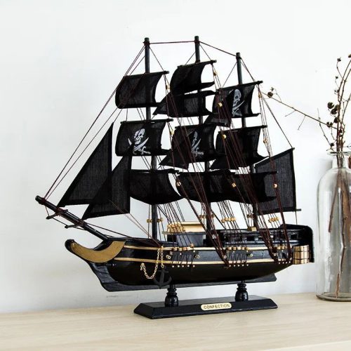 خرید کشتی مروارید سیاه چوبی ‍☠️ | هدیه ای خاص برای کودکان
