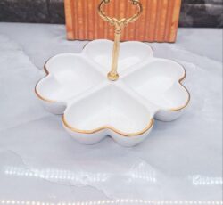 اردوخوری چهار خانه قلب لب طلا