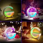 شارژر وایرلس و اسپیکر و رقص نور G