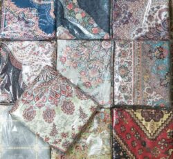 زیر سفره ای مخمل طرح فرش