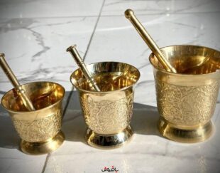 هاون نيم پايه طاووس