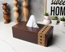 جا دستمال ام دی اف حصیری