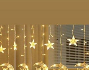 ریسه ۱۲ اویز ماه و ستاره  افتابی