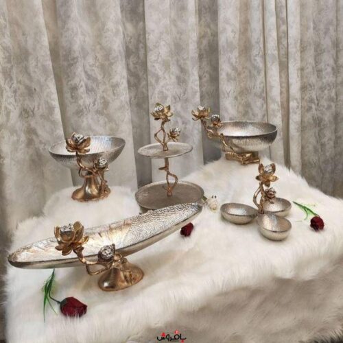 سرویس آلمینیومی درجه یک گل سرخی