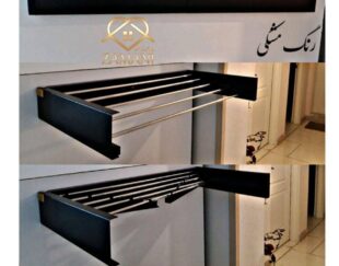 بند رخت دیواری تاشو بزرگ