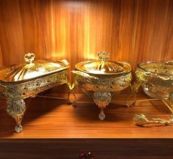 سرویس جهیزیه ۱۶۱۵ گل رز طلایی