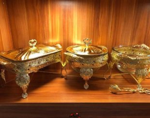 سرویس جهیزیه ۱۶۱۵ گل رز طلایی