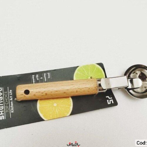 اسکوپ بستنی دسته چوبی