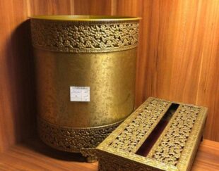 سطل و دستمال گلستان انتیک