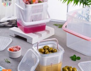 ظرف ترشیجات مانیا با سبد سایز بزرگ