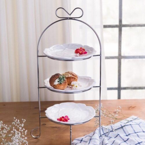 شیرینی خوری ۳ طبقه silver