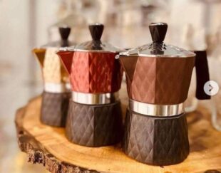 قهوه جوش دوکاپ طرح لوزی