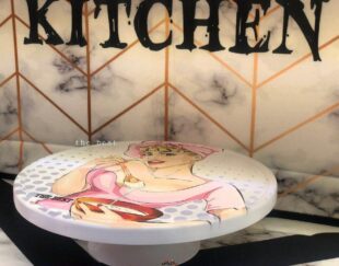 کاپ کیک چوبی پايه دار متوسط