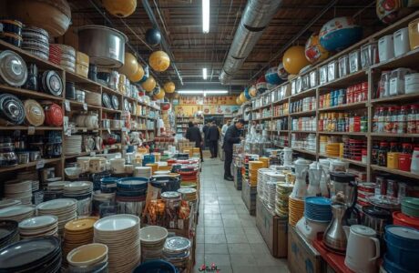 عمده فروشی لوازم آشپزخانه تهران | پخش صالح‌آباد و شوش