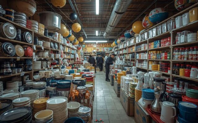 عمده فروشی لوازم آشپزخانه تهران | پخش صالح‌آباد و شوش