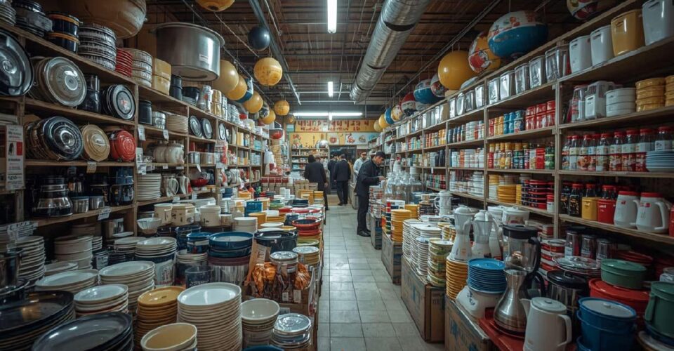 عمده فروشی لوازم آشپزخانه تهران | پخش صالح‌آباد و شوش