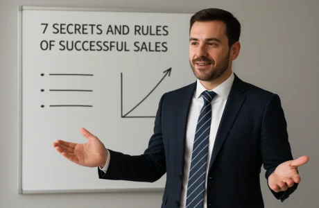 ۷ راز و قانون فروش موفق که فروشندگان معمولی نمیدانند!