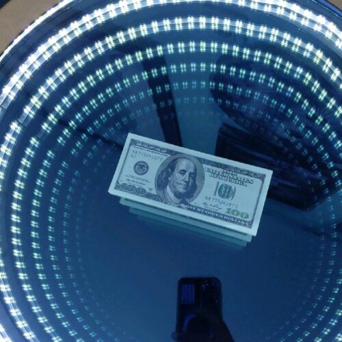 تابلوی بی نهایت طرح 100دلاری