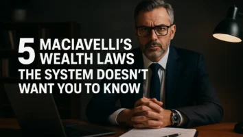 بازی کثیف ثروت: ۵ قانون ماکیاولی که سیستم نمی‌خواهد بدانید