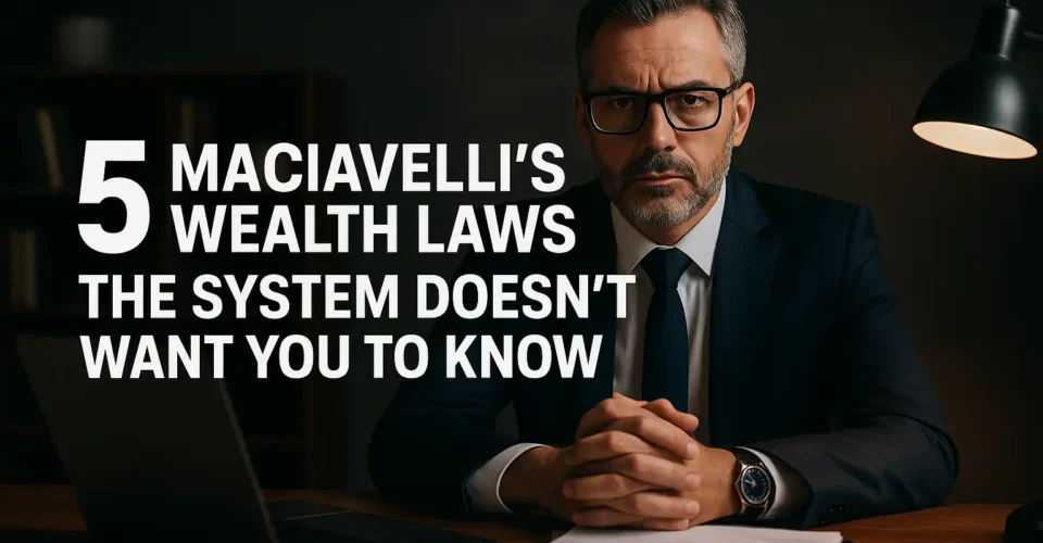 بازی کثیف ثروت: ۵ قانون ماکیاولی که سیستم نمی‌خواهد بدانید